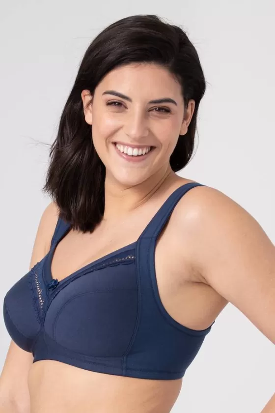 Bra | Non-Wired Bras | Miss Mary Always bra Darkblue