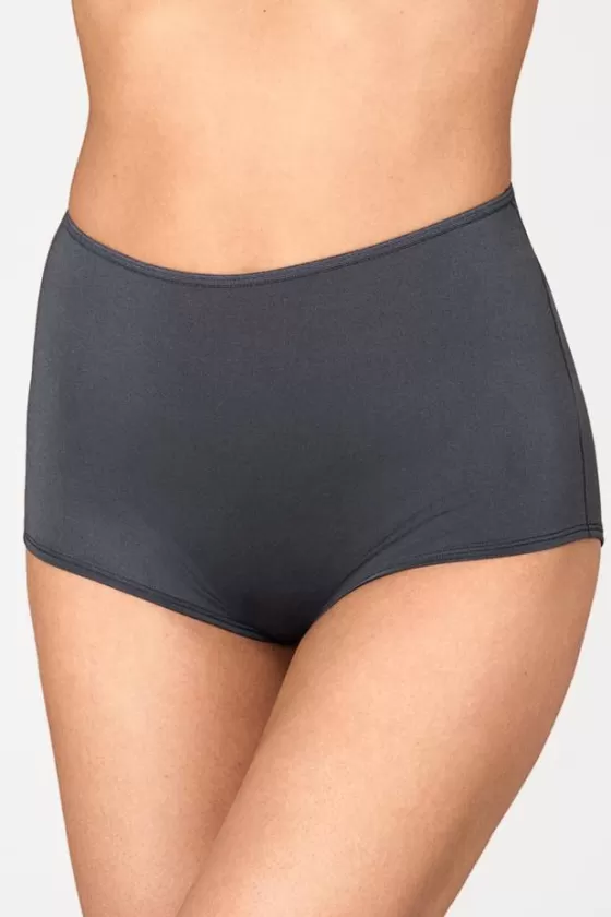 Panties | Miss Mary Basic boxer panty DarkGrey