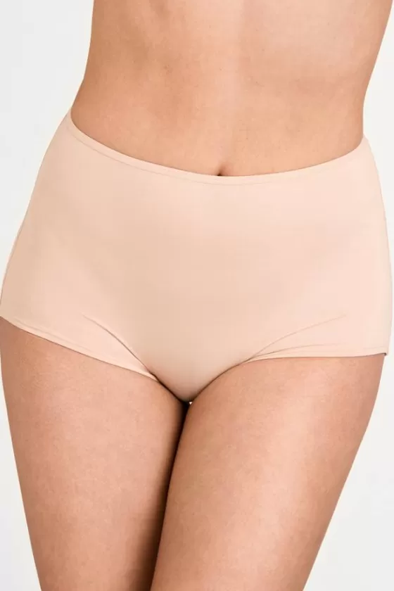 Panties | Miss Mary Basic Cotton boxer panty Beige