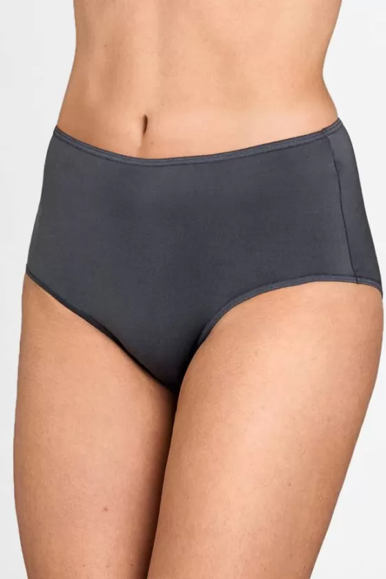 Panties | Miss Mary Basic Cotton tai panty DarkGrey