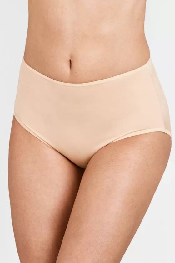 Panties | Miss Mary Basic maxi panty Beige