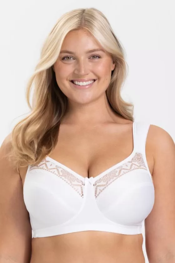 Bra | Non-Wired Bras | Miss Mary Breeze bra White