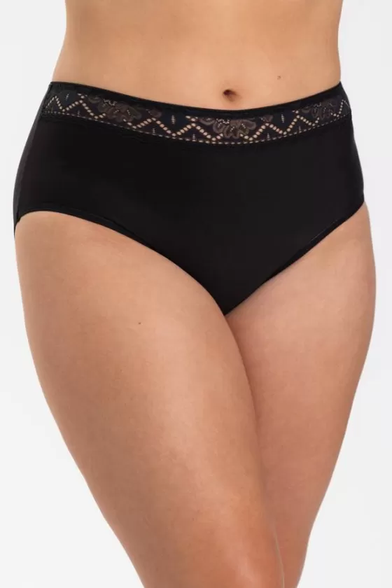 Panties | Miss Mary Breeze maxi panty Black