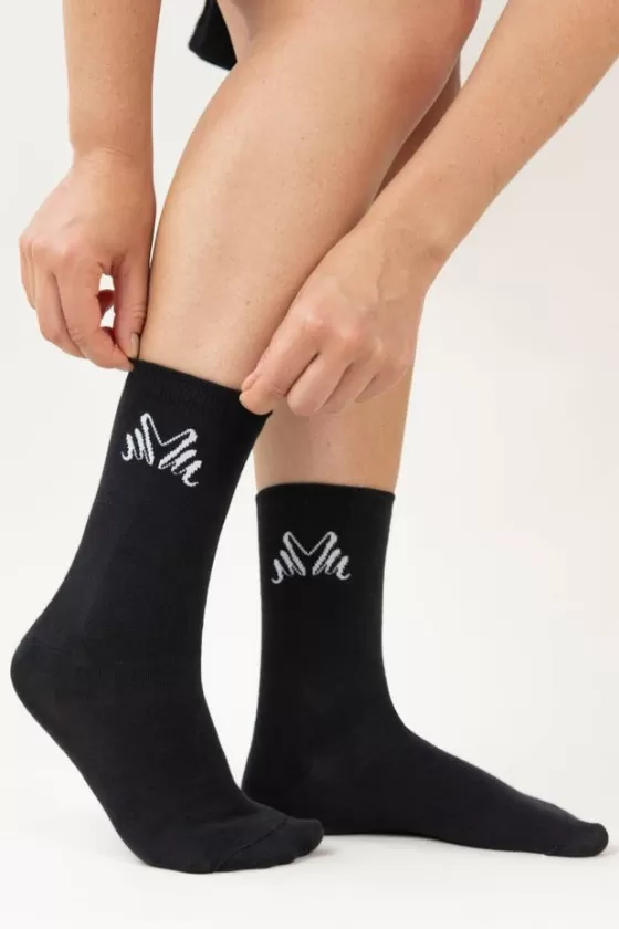 Socks & Stockings | Miss Mary Comfort Cotton Socks 2-pack Black