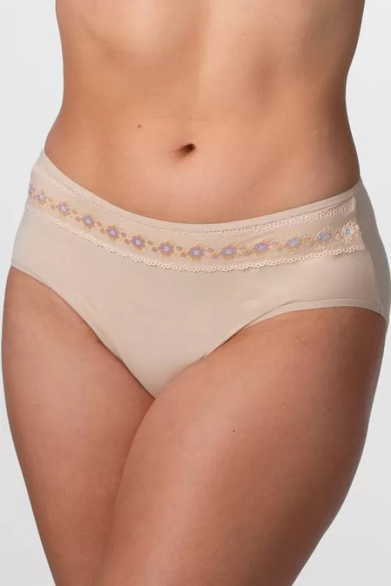 Panties | Miss Mary Cotton Infinity panty Beige