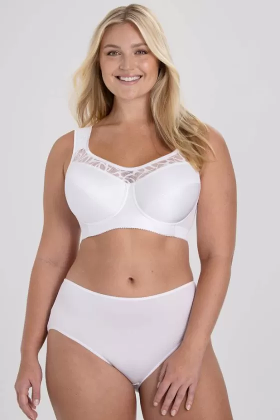 Bra | Underwired Bras | Miss Mary Cotton simplex bra White