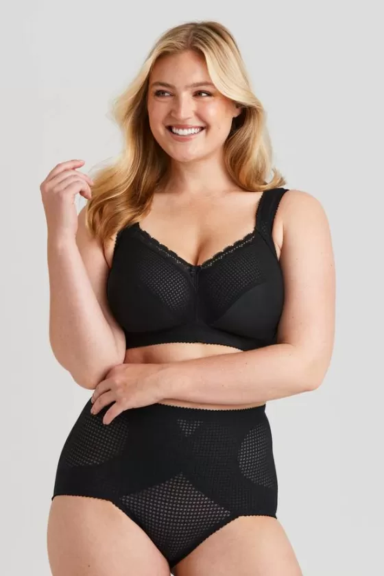 Bra | Non-Wired Bras | Miss Mary Diamond bra Black