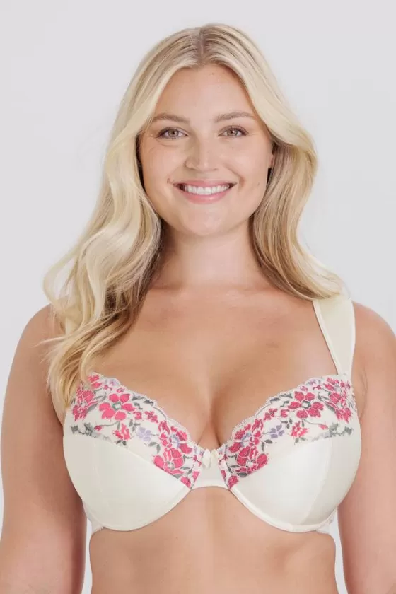 Bra | Underwired Bras | Miss Mary Dream lace bra Champagne