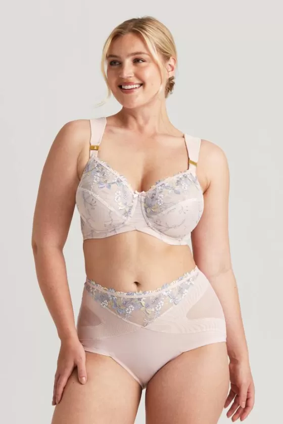 Bra | Underwired Bras | Miss Mary Embroidered Dreams bra DustyPink