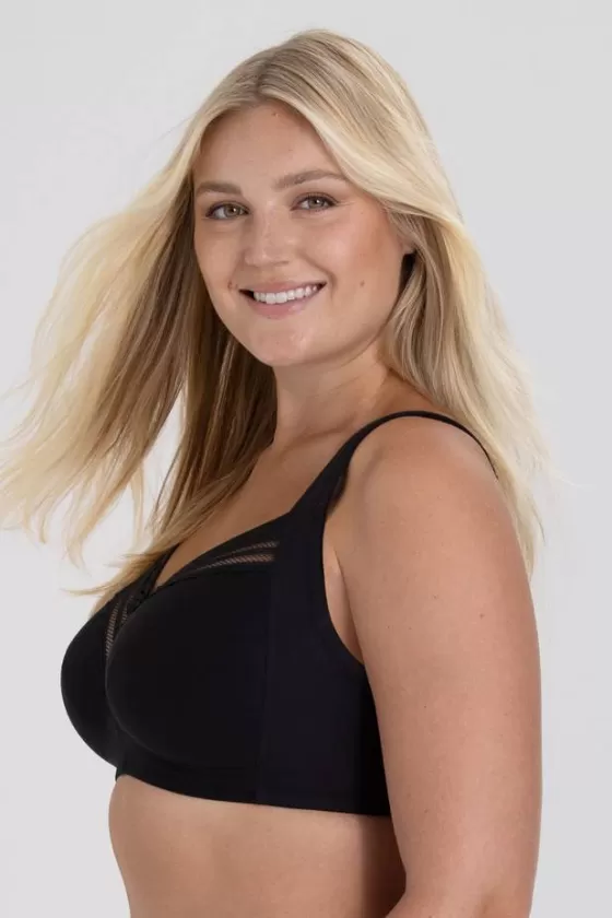 Bra | Non-Wired Bras | Miss Mary Essence bra Black