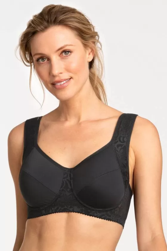 Bra | Underwired Bras | Miss Mary Exhale sports bra Black