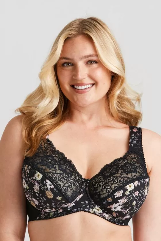 Bra | Underwired Bras | Miss Mary Fauna bra Black