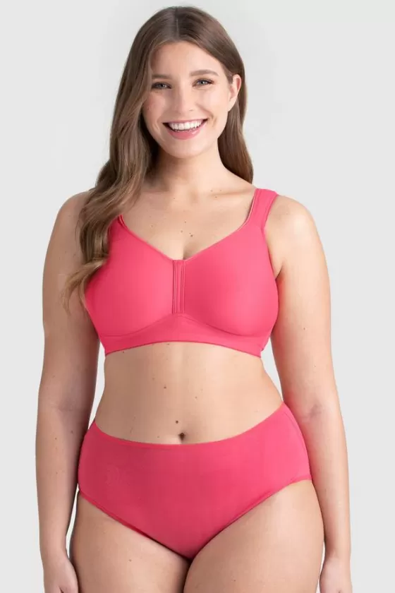 Bra | Non-Wired Bras | Miss Mary Feel Fresh bra Coral