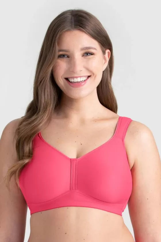 Bra | Non-Wired Bras | Miss Mary Feel Fresh bra Coral