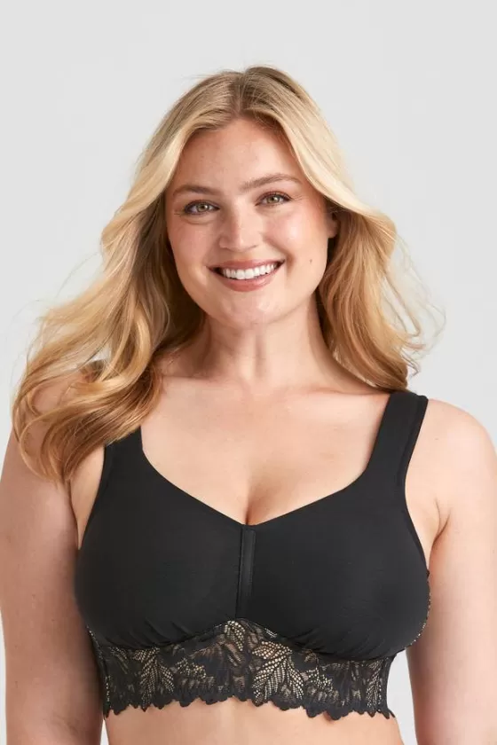 Bra | Non-Wired Bras | Miss Mary Grace bra Black