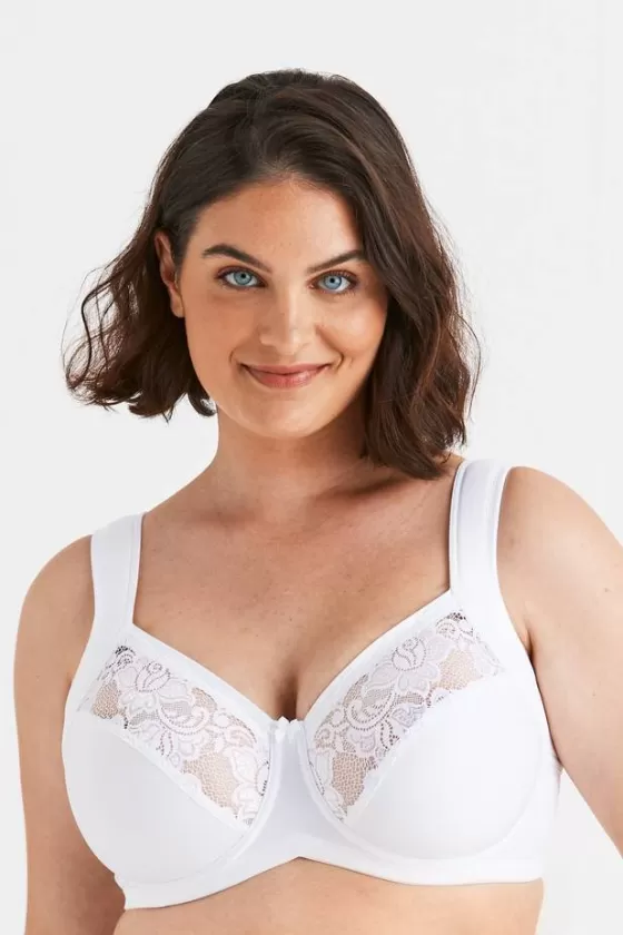 Bra | Underwired Bras | Miss Mary Harmony Lace bra White