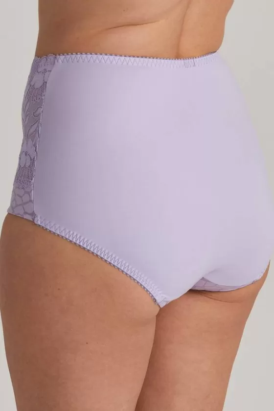 Panties | Miss Mary Jacquard & Lace panty girdle Lavender