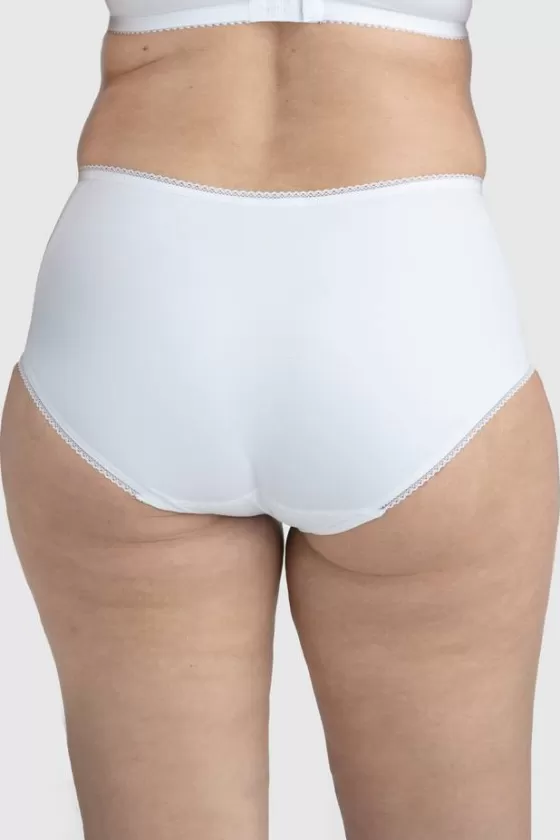 Panties | Miss Mary Jacquard Grafica panty White