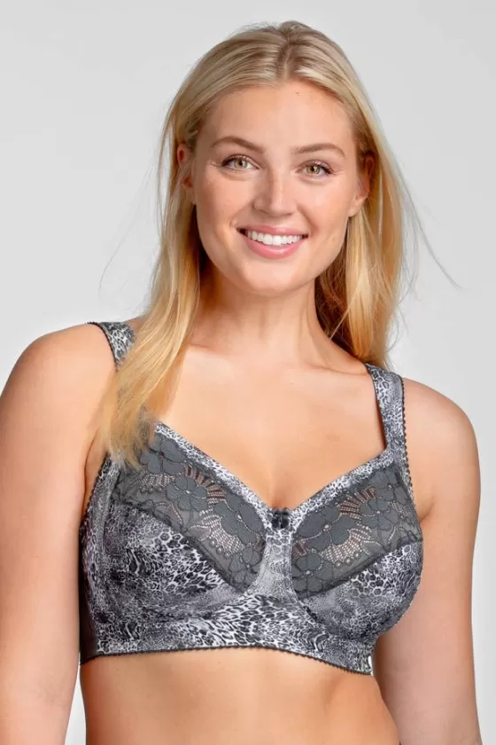 Bra | Non-Wired Bras | Miss Mary Leo bra DarkGrey