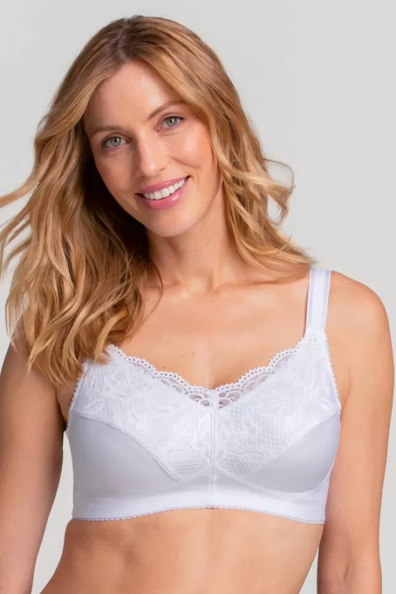 Bra | Non-Wired Bras | Miss Mary Liv prosthetic bra White