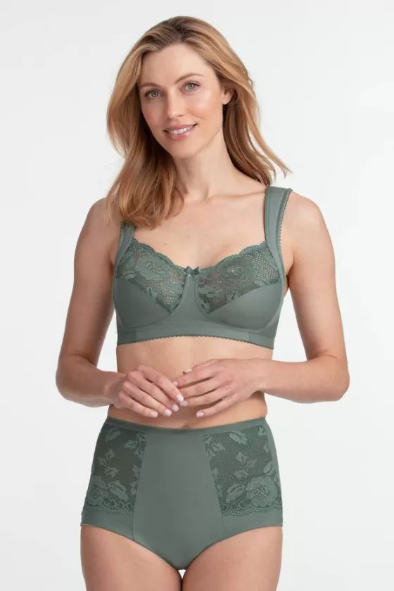 Bra | Non-Wired Bras | Miss Mary Lovely lace bra Green