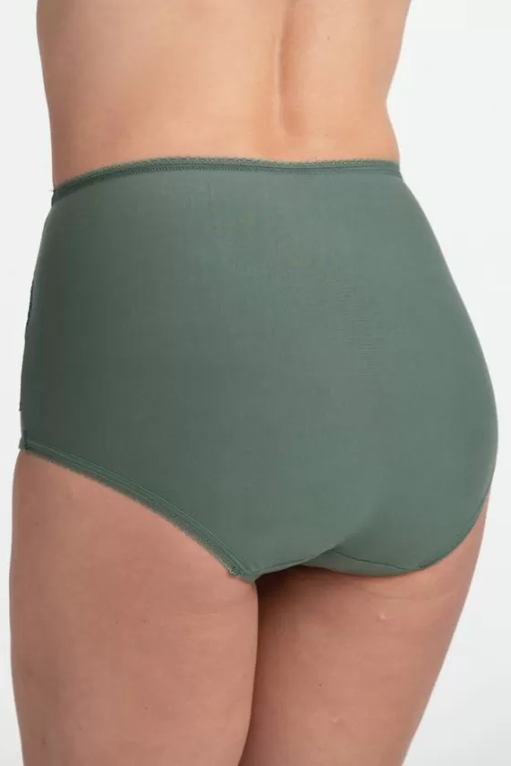 Panties | Miss Mary Lovely Lace panty girdle Green