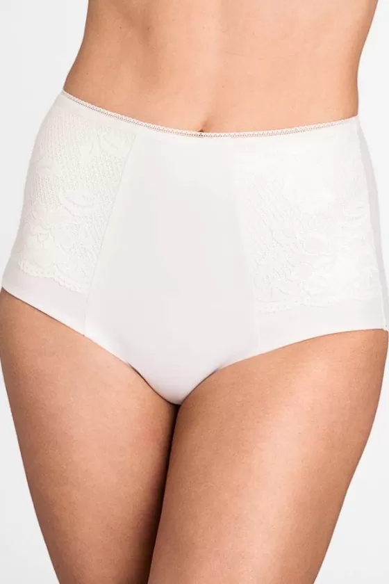 Panties | Miss Mary Lovely Lace panty girdle Champagne