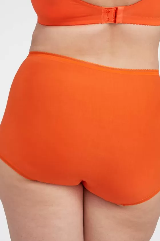 Panties | Miss Mary Lovely Lace panty girdle Orange