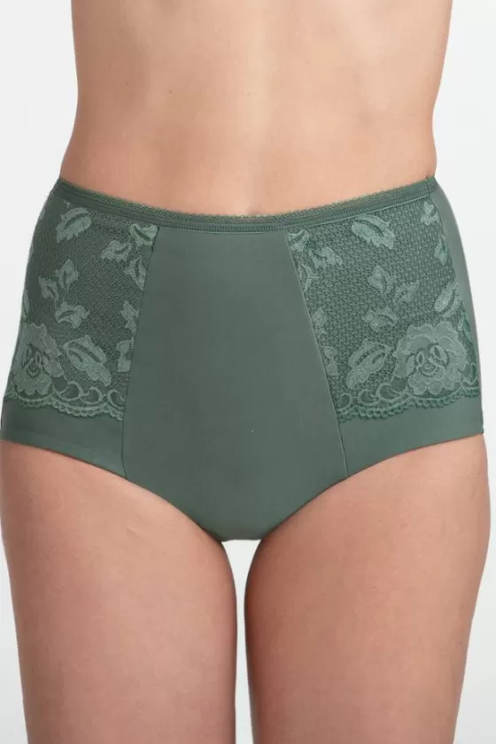 Panties | Miss Mary Lovely Lace panty girdle Green