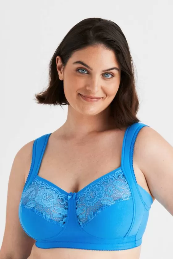 Bra | Non-Wired Bras | Miss Mary Lovely Lace Support bra Softaqua