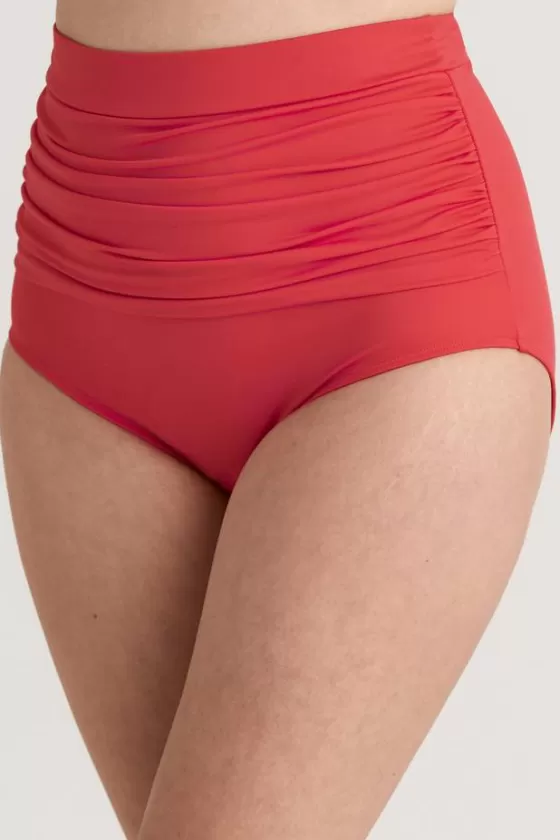 Swimwear | Miss Mary Maya bikini panty with extra high waist Coral