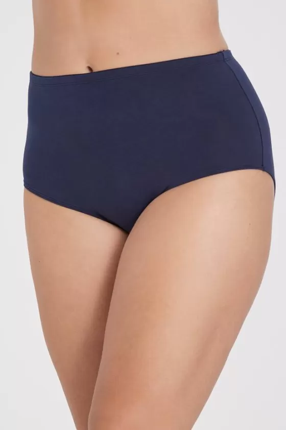 Panties | Miss Mary Organic Cotton maxi panty Darkblue