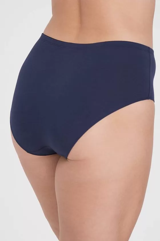 Panties | Miss Mary Organic Cotton midi panty Darkblue