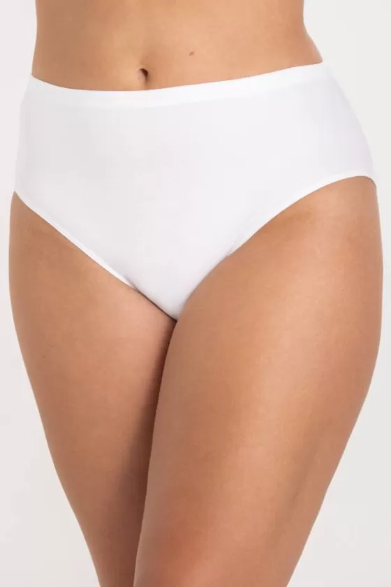 Panties | Miss Mary Organic Cotton midi panty White