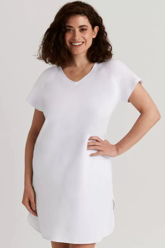 Nightwear | Miss Mary Organic Cotton nightdress White