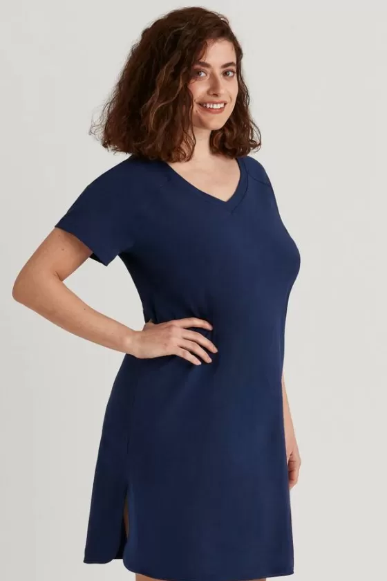 Nightwear | Miss Mary Organic Cotton nightdress Darkblue