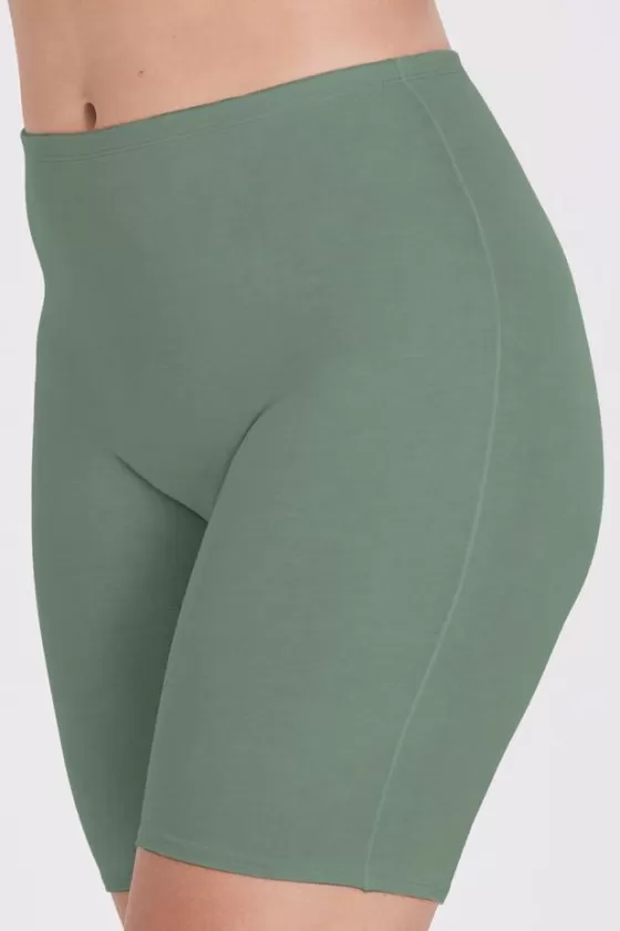 Panties | Miss Mary Organic Cotton panty with long legs Green