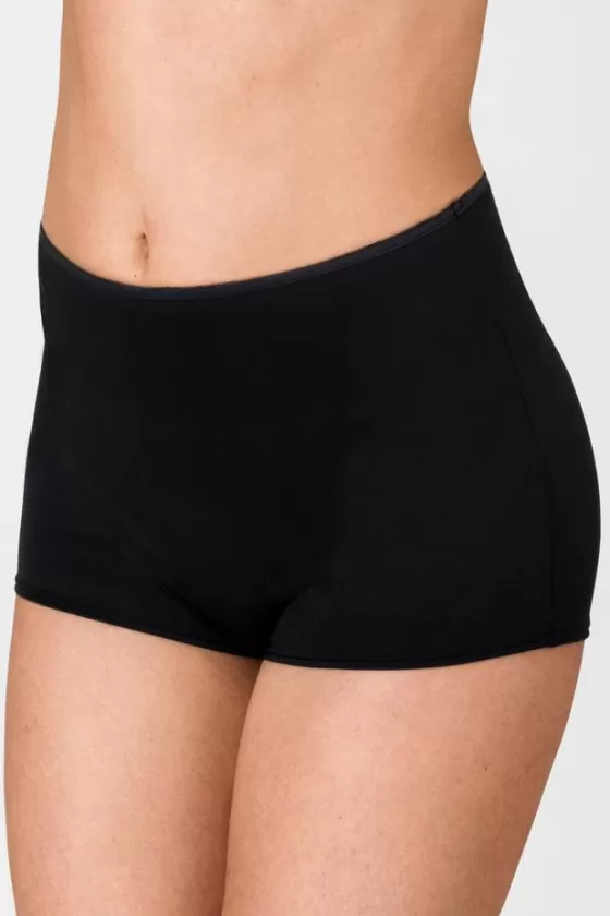 Panties | Miss Mary 4-pack Basic boxer panty black