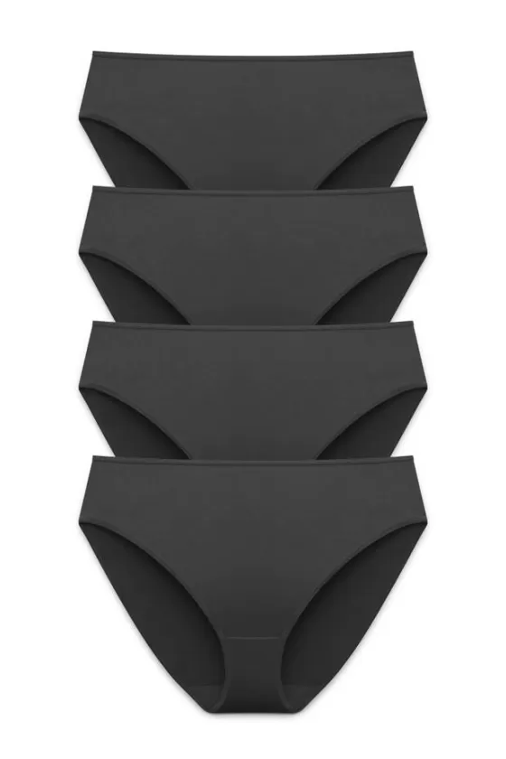 Panties | Miss Mary 4-pack Basic tai panty black