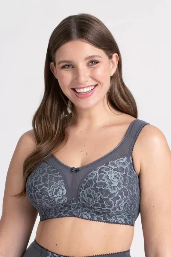 Bra | Non-Wired Bras | Miss Mary Queen bra DarkGrey