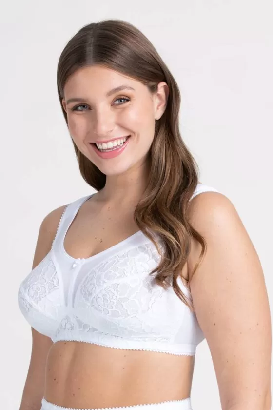 Bra | Non-Wired Bras | Miss Mary Queen bra White