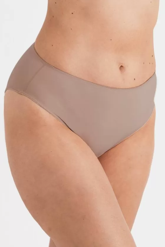 Panties | Miss Mary Recycled Comfort brazilian panty Taupe