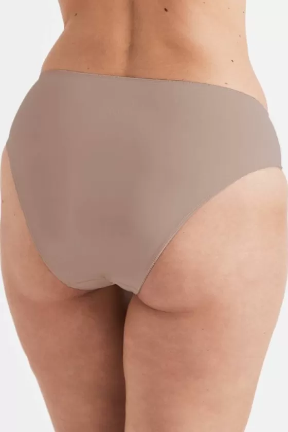 Panties | Miss Mary Recycled Comfort brazilian panty Taupe