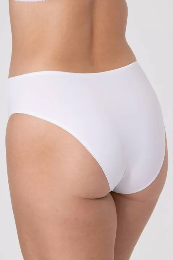 Panties | Miss Mary Recycled Comfort brazilian panty White