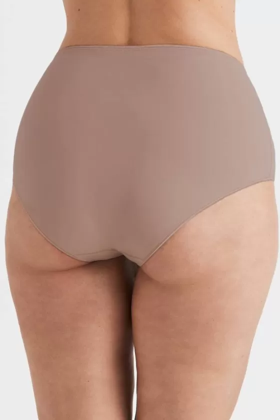 Panties | Miss Mary Recycled Comfort maxi panty Taupe