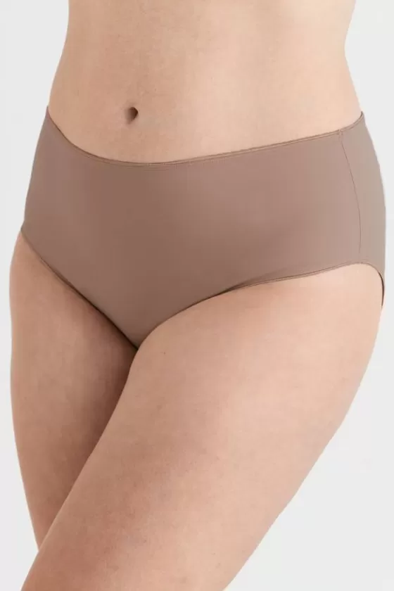 Panties | Miss Mary Recycled Comfort midi panty Taupe