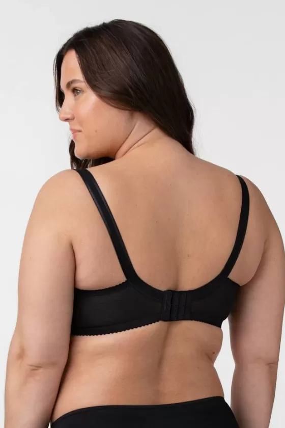 Bra | Underwired Bras | Miss Mary Shimmer frost bra Black