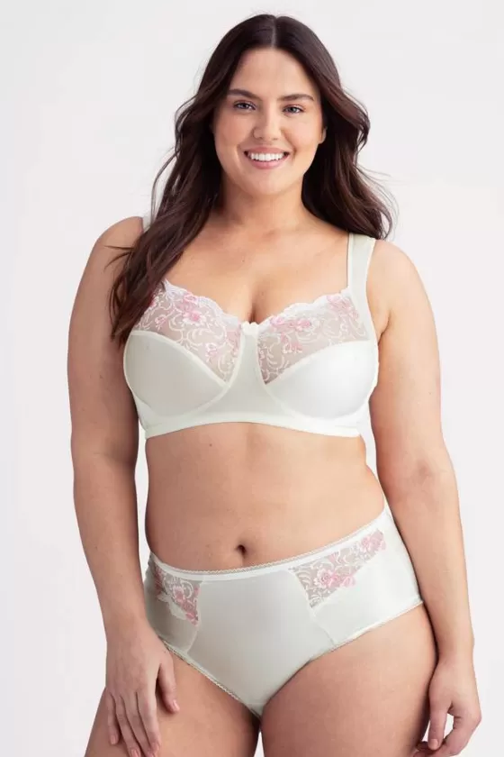 Bra | Non-Wired Bras | Miss Mary Shine bra Champagne