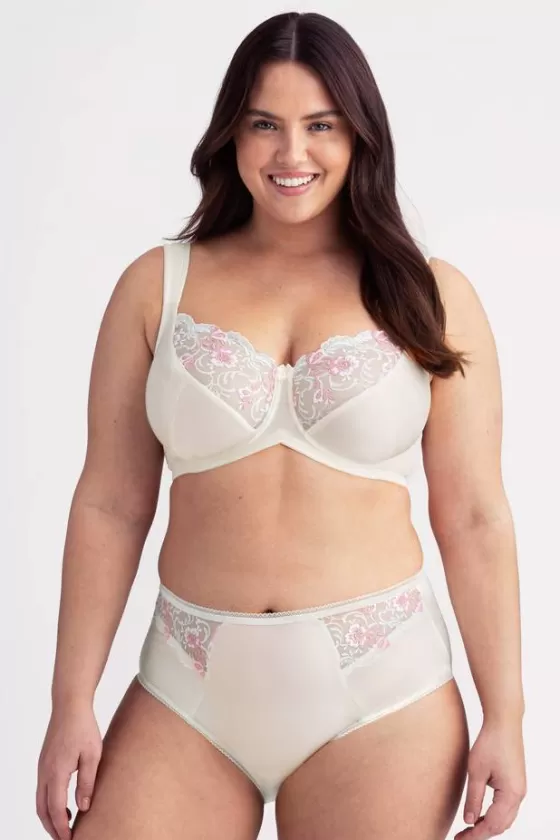 Bra | Underwired Bras | Miss Mary Shine bra Champagne