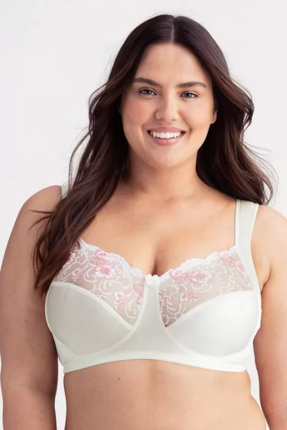 Bra | Non-Wired Bras | Miss Mary Shine bra Champagne